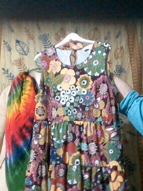 Emma and Michele Boho Dress Large